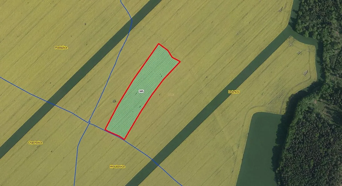 Prodej pole 18874 m²